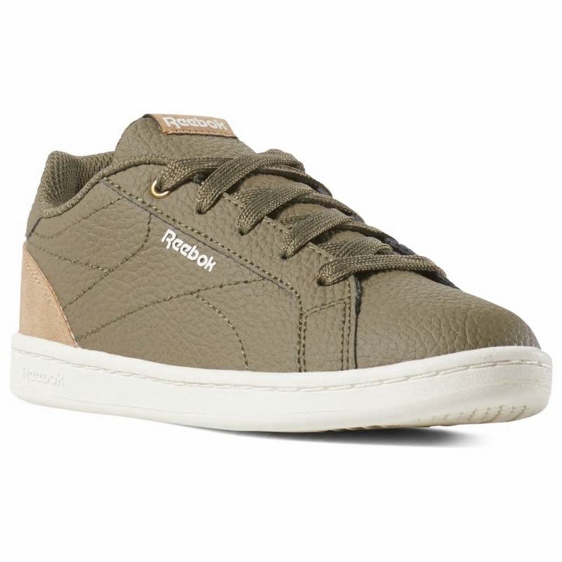 Tenisi Reebok Royal Complete Clean Baieti Verzi/Albi Romania JS5113BU